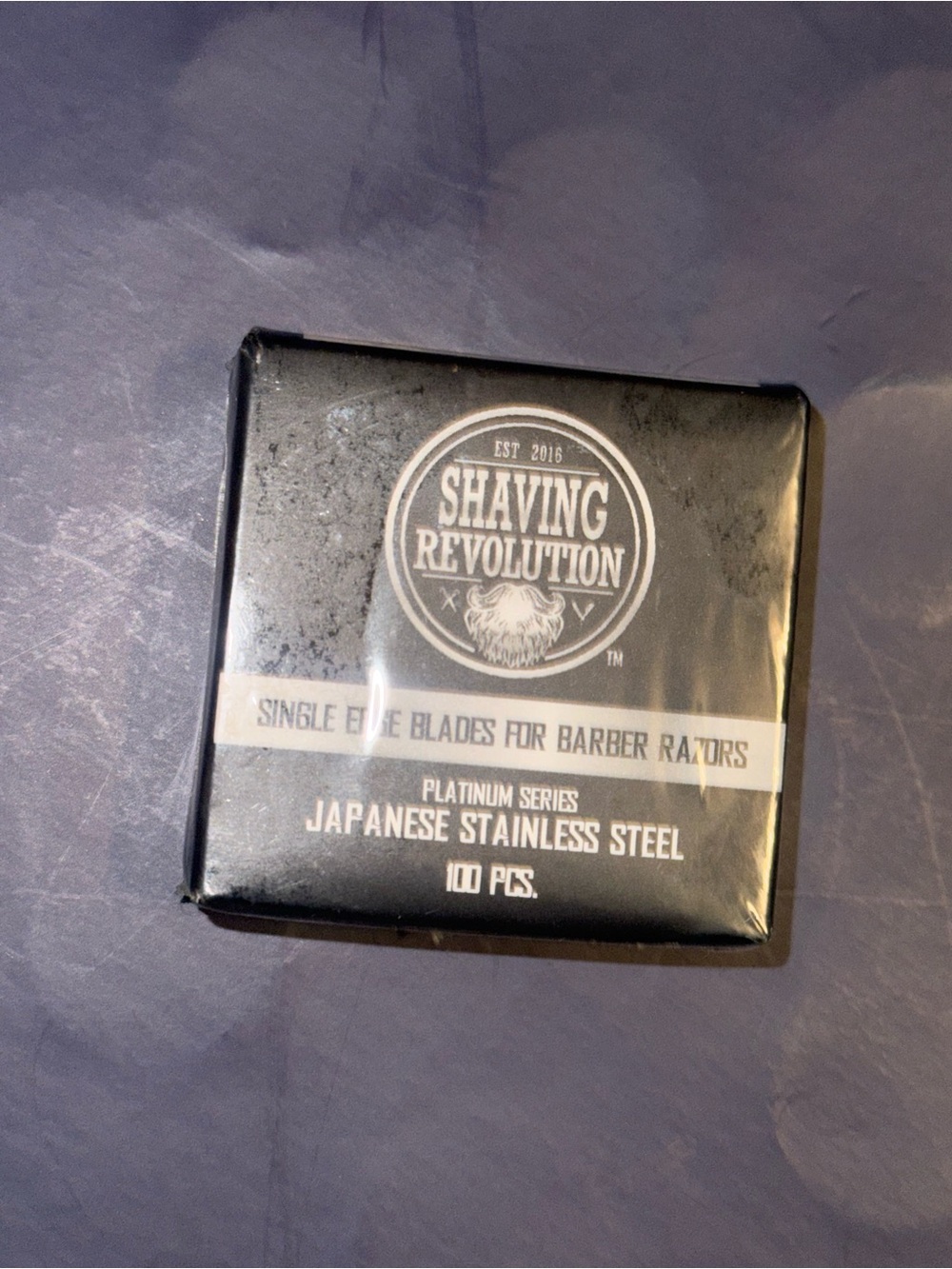 Shaving Revolution 100 x Razor Blades - Barber Razor Blades 100 x Razor